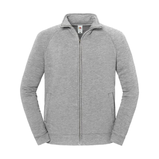 Fruit of the Loom Unisex Volwassen Heren Sweatjack (Athletic Heather) - Image 1