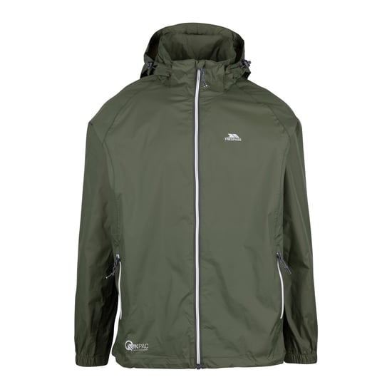 Trespass - Unisex Qikpac X Opbergbare Jas (Mos) - Image 1