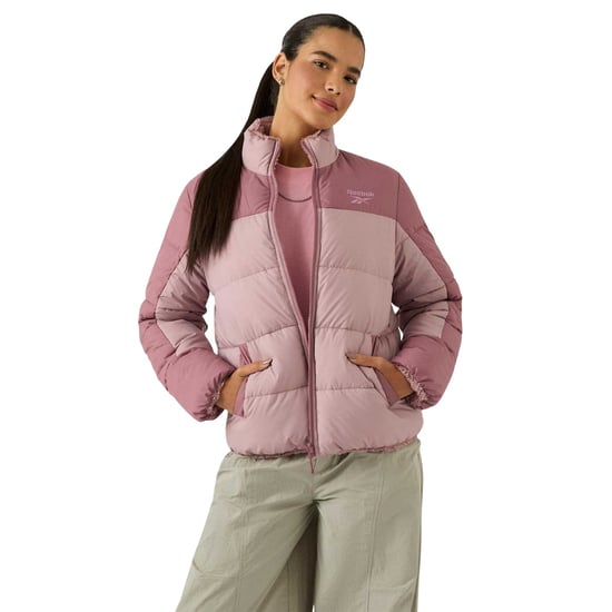 Reebok Dames Omkeerbare Puffer Jas (Stofroze) - Image 1