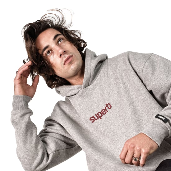 Heren Oversized Hoodie met Dikke Kap Hexaline SPRB6500 - Image 2