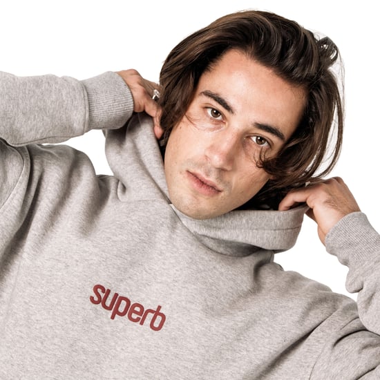 Heren Oversized Hoodie met Dikke Kap Hexaline SPRB6500 - Image 6