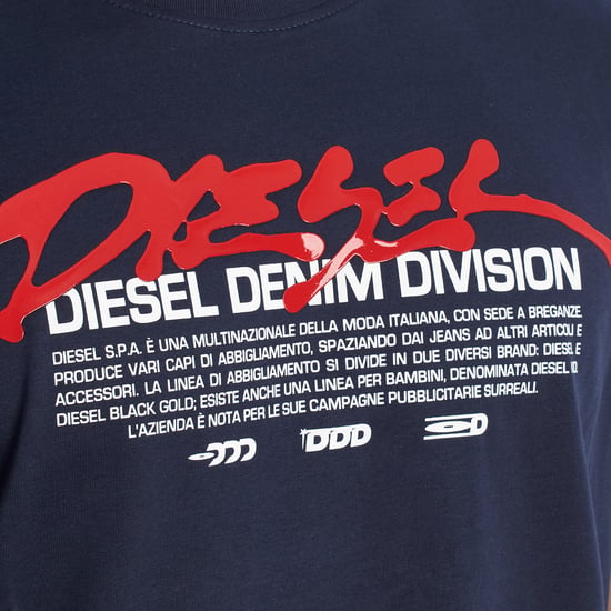 Heren Katoenen T-Shirt met Korte Mouwen A19700_RHQBG - Image 2
