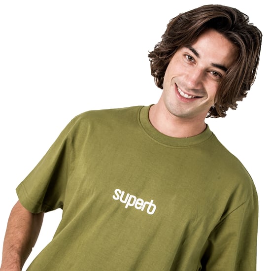 Heren Oversized Katoenen Korte Mouwen T-Shirt Little Core Puffy SPRB3500 - Image 2
