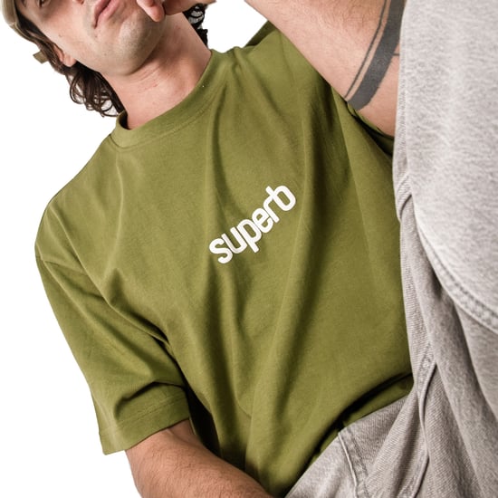 Heren Oversized Katoenen Korte Mouwen T-Shirt Little Core Puffy SPRB3500 - Image 6