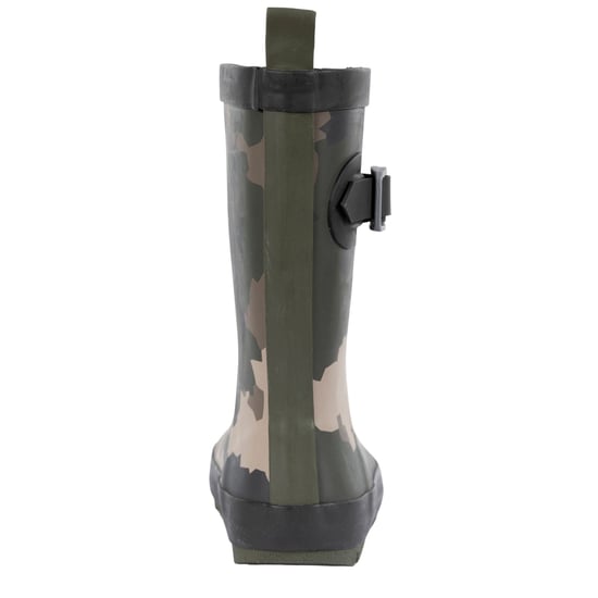 Trespass Kinder/Kinder Puddle Wellington Laarzen (Camo groen/bruin/zwart) - Image 2
