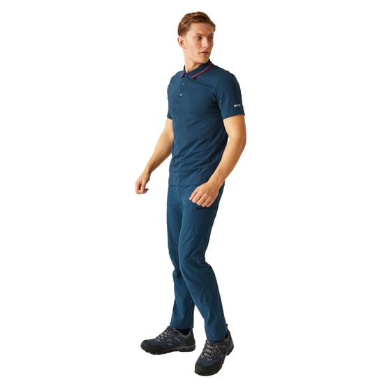 Regatta Heren Forley Poloshirt (Koronet Blauw) - Image 6
