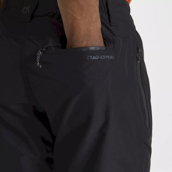 Craghoppers Heren Kiwi Pro II Waterdichte Broek (Zwart) - Image 2