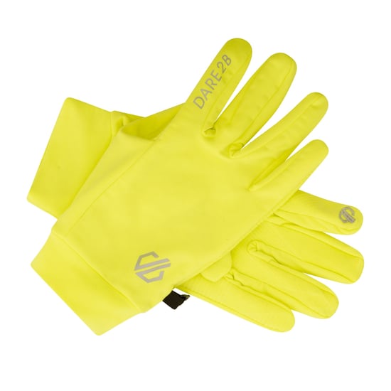 Dare 2B Unisex Cogent II fietshandschoenen voor volwassenen (Fluorescerend Geel) - Image 1