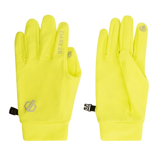 Dare 2B Unisex Cogent II fietshandschoenen voor volwassenen (Fluorescerend Geel) - Image 2