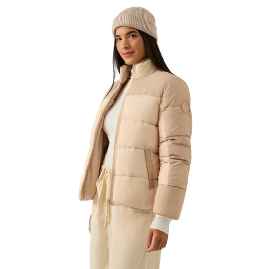Reebok Dames/Meisjes Omkeerbare Puffer Jacket (Havermout) - Image 4