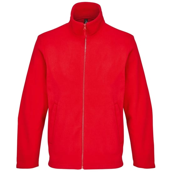 SOLS Unisex Microfleece Jas voor volwassenen (Rood) - Image 1