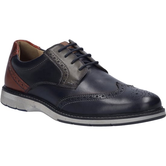 JOSEF SEIBEL Heren Lage schoen Stuart 07 in blauw - Image 1