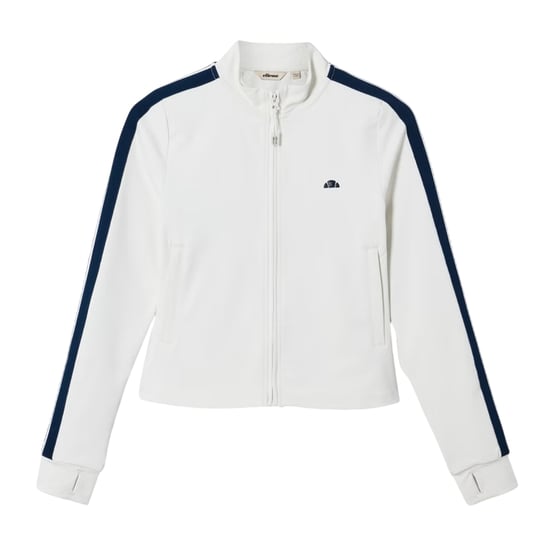Ellesse Dames Banff Full Zip Trainingsjack (Off White) - Image 1