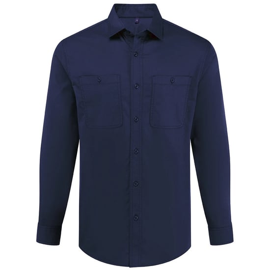 Premier Unisex Adult Utility 2.0 Service Shirt (Navy) - Image 1