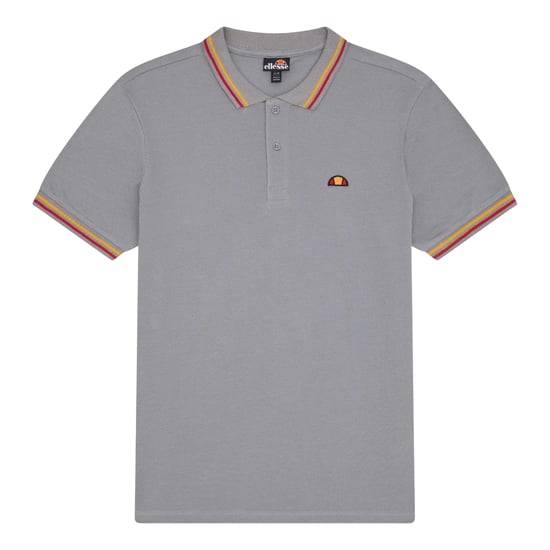 Ellesse Mens Rooks Polo Shirt (Grey) - Image 1