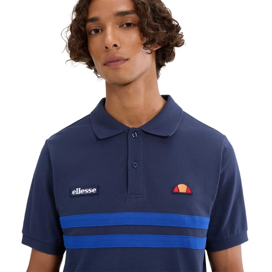 Ellesse Heren Muccia Pique Poloshirt (Navy/Blauw) - Image 3