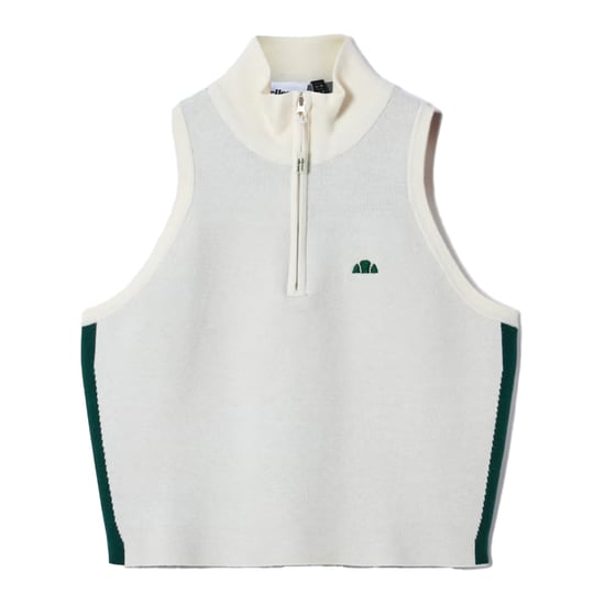 Ellesse Dames/Dames Surista Quarter Zip Top (Gebroken wit) - Image 1
