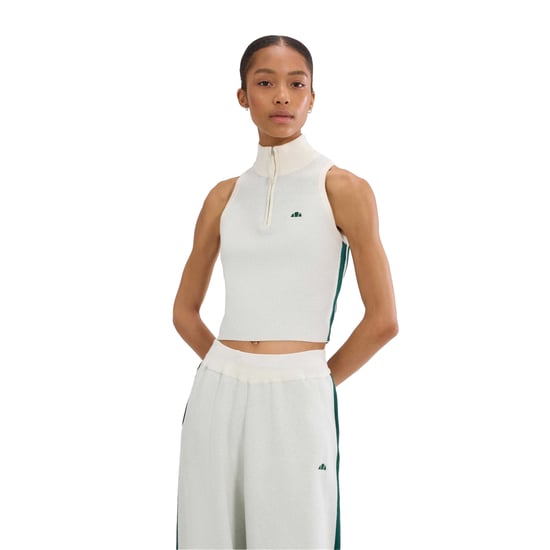 Ellesse Dames/Dames Surista Quarter Zip Top (Gebroken wit) - Image 4