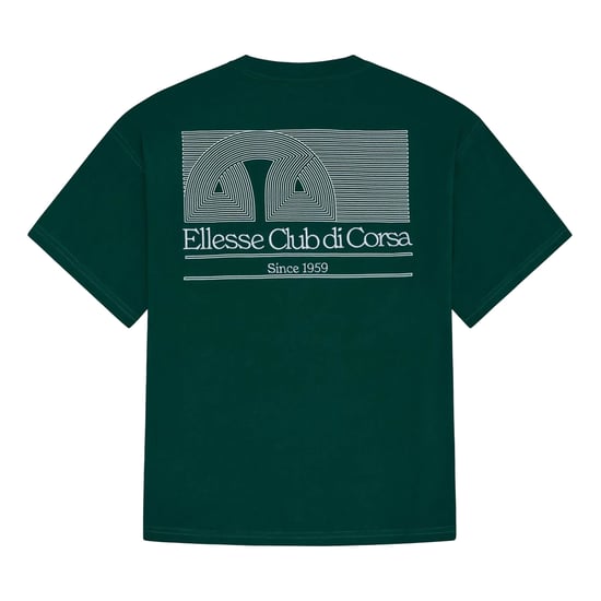 Ellesse Heren Club Di Corsa T-Shirt (Donkergroen) - Image 2