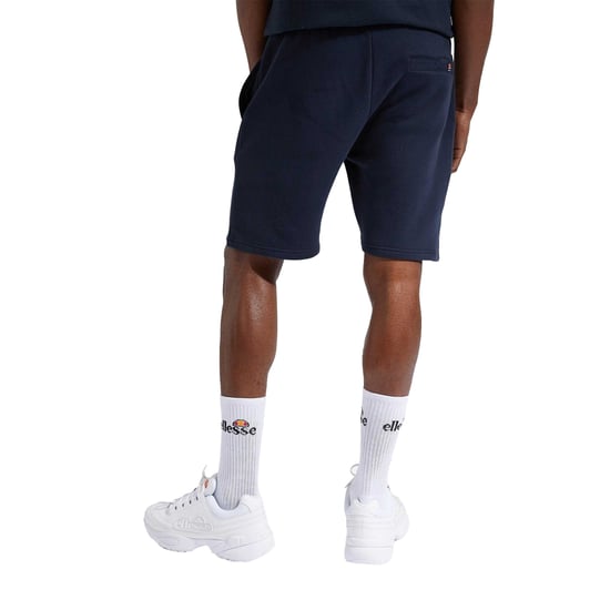 Ellesse Mens Bossini Fleece Shorts (Navy) - Image 2