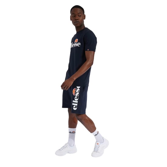 Ellesse Mens Bossini Fleece Shorts (Navy) - Image 4