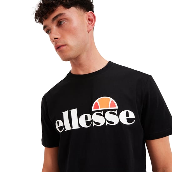 Ellesse Heren Prado T-Shirt (Zwart) - Image 2