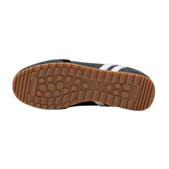 Patrick Mens Bergan Leren Sneakers (Zwart/Wit) - Image 4