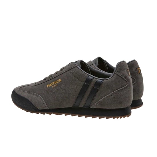 Patrick Mens Rio Suède Sneakers (Houtskool/Zwart) - Image 2