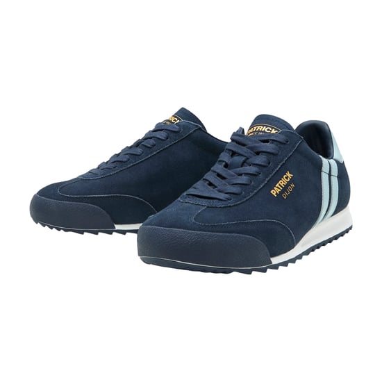 Patrick Mens Dijon Suède Hardloopschoenen (Marineblauw/Lichtblauw) - Image 1