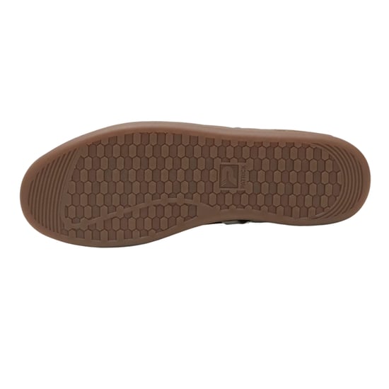 Patrick Mens Monaco Suède Cupsole Sneakers (Zwart/Wit/Donkergum) - Image 4