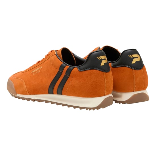 Patrick Mens Dijon Suède Hardloopschoenen (Oranje/Zwart) - Image 2