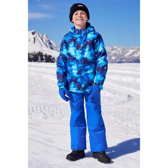 Mountain Warehouse Ski jassenset met opdruk voor kinderen (Kobalt) - Image 1