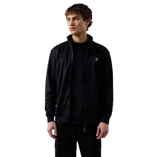 Patrick Mens Patterson Trainingsjack (Zwart) - Image 1