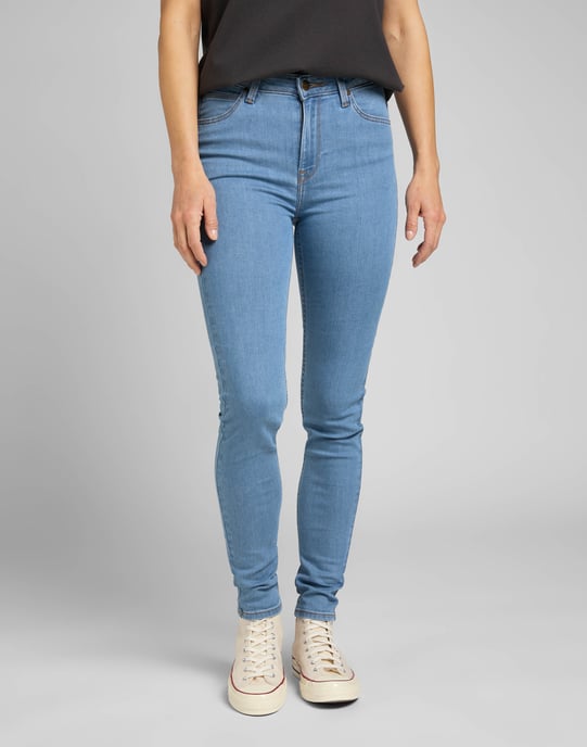 Lee Carlett High Clean Light Jeans - Image 3