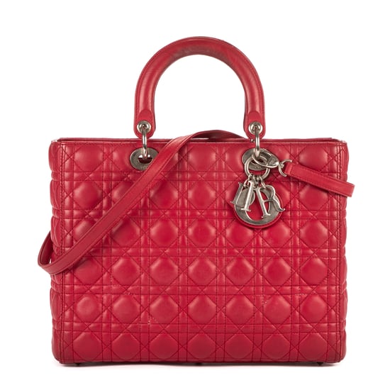 Lady Dior Large Handtas - Image 1
