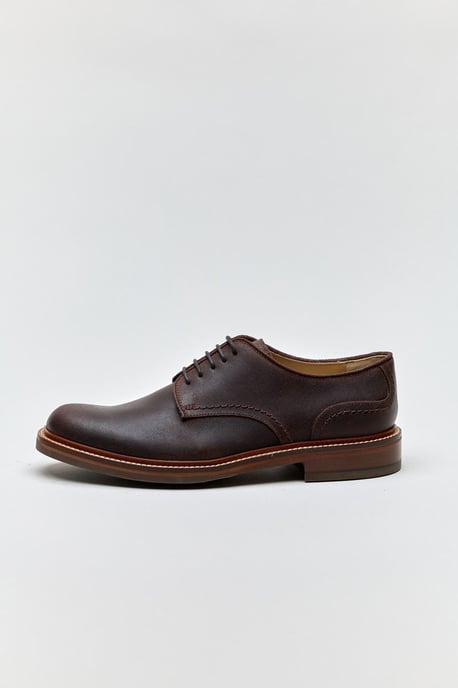 Tower Footwear Armour Chukka Lace Up Leren Heren Bruine Boots - Image 2