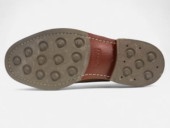 Winkelen Voor Chapman & Moore Longwing Brogue Country Lederen Heren Bruine Veterschoenen - Image 4