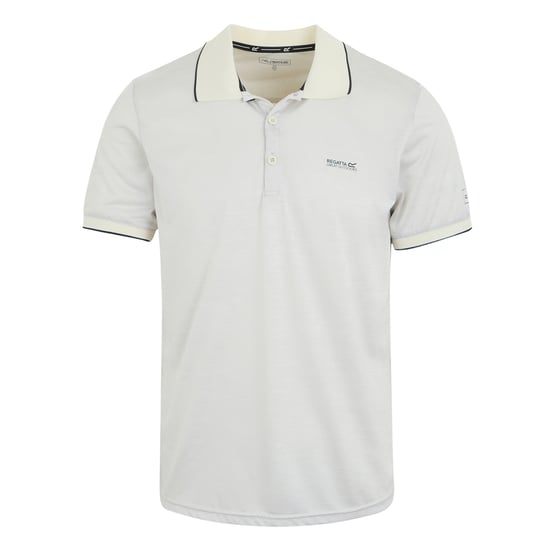 Regatta Heren Remex II Polo Shirt (Steen Wit) - Image 1