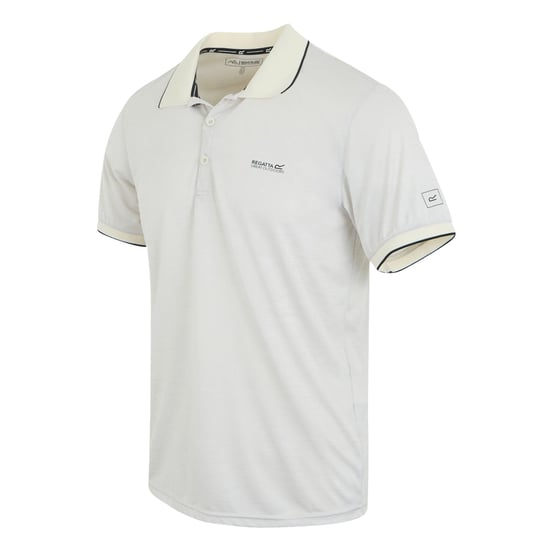 Regatta Heren Remex II Polo Shirt (Steen Wit) - Image 3