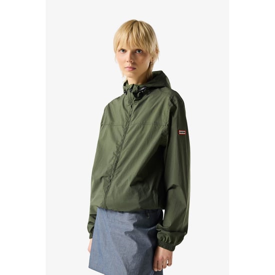 Hunter Hunter Opvouwbare Regen Unisex Volwassenen Groene Regenjas - Image 1