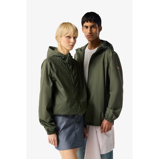 Hunter Hunter Opvouwbare Regen Unisex Volwassenen Groene Regenjas - Image 5