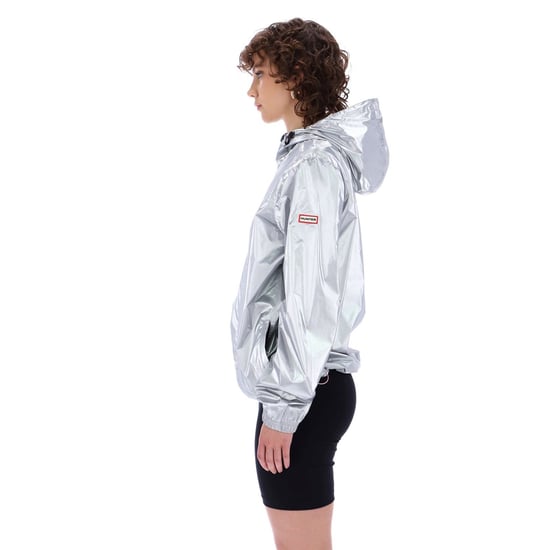 Hunter Hunter Pakkbare Unisex Volwassenen Zilveren Regenjas - Image 3
