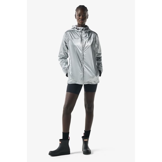Hunter Hunter Pakkbare Unisex Volwassenen Zilveren Regenjas - Image 4