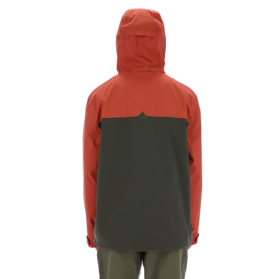 Hunter Original Mens Block Waterproof Men's Red Rain Jacket - Image 2
