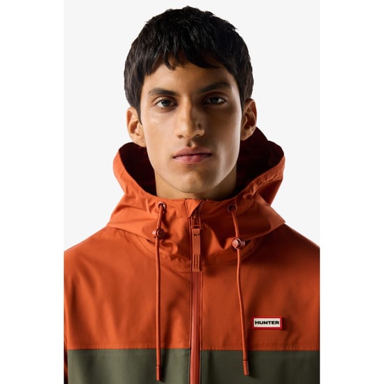 Hunter Original Mens Block Waterproof Men's Red Rain Jacket - Image 5