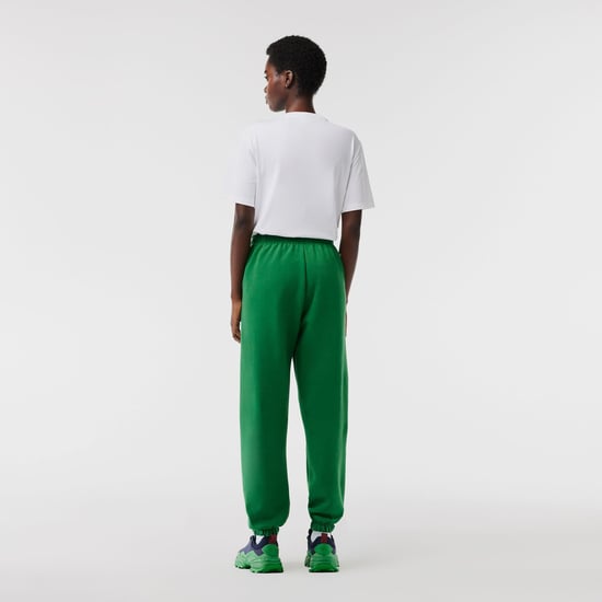 Women's Lacoste Logo Joggers in Green - Image 3