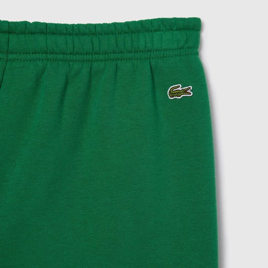 Women's Lacoste Logo Joggers in Green - Image 5