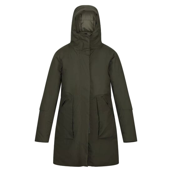 Regatta Dames/Dames Yewbank II Waterdichte Parka (Donkere Khaki) - Image 1
