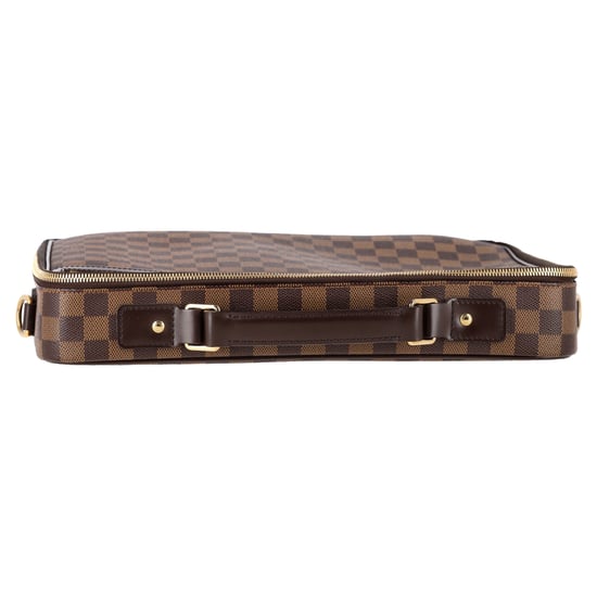 Louis Vuitton Porte Ordinateur Sabana Damier-laptoptas van bruin gecoat canvas - Image 2