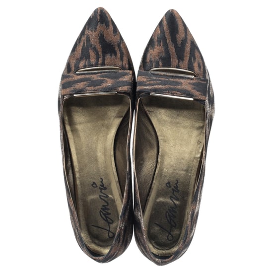 Lanvin puntige loafers in dierenprint van polyester - Image 3